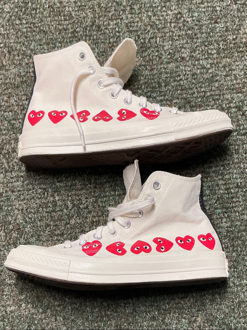 Comme des Garçons Play x Converse Chuck 70 Hi Top 'Multi Heart